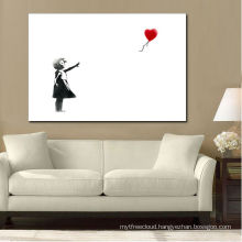 Black and White Kids with balloon Picture